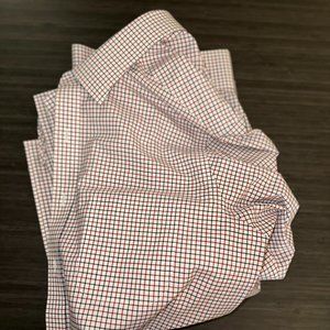 ONCE-WORN Stretch Regent Regular-Fit Dress Shirt, Non-Iron Poplin Point Collar